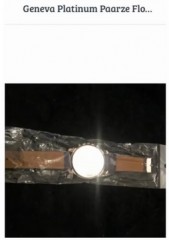 Zeldzaamste paarse gineva horloge nieuw          